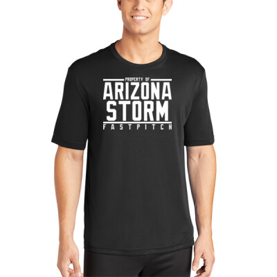 Adult Unisex Drifit Shirt - Property of Arizona Storm  Thumbnail