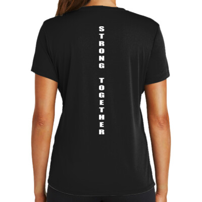 Ladies Drifit Shirt - Strong Together back Thumbnail