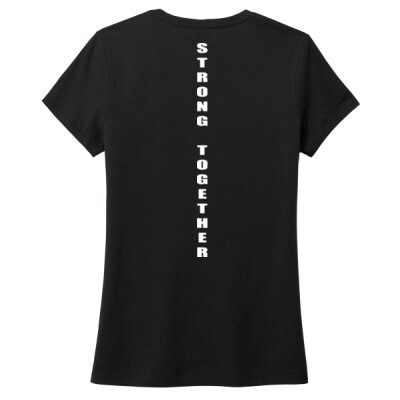 Ladies Triblend Shirt - Strong Together back Thumbnail