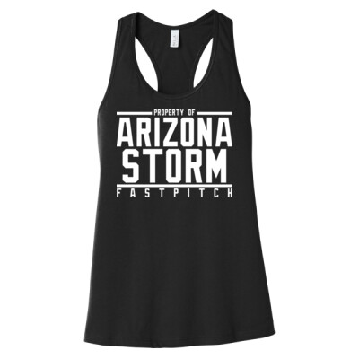 Racerback Bella Canvas Tank - Arizona Storm stacked Thumbnail