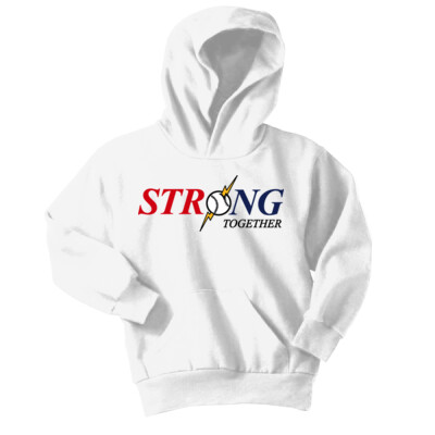 Youth Fleece Hoodie - Strong Together Thumbnail