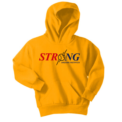 Youth Fleece Hoodie - Strong Arizona Fastpitch Thumbnail