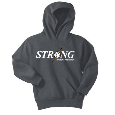 Youth Fleece Hoodie - Strong Arizona Fastpitch Thumbnail