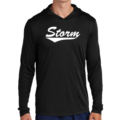 Adult Long Sleeve Drifit Hoodie - Storm swoosh Thumbnail