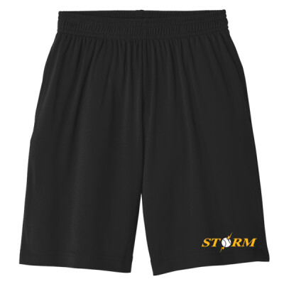 Adult 9" inseam pocket shorts - Storm  Thumbnail