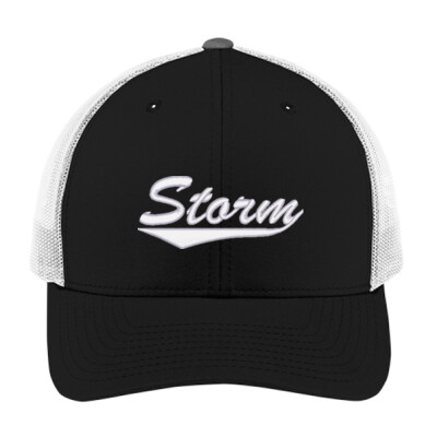Yupoong Trucker Snapback - embroidered Storm swoosh logo Thumbnail